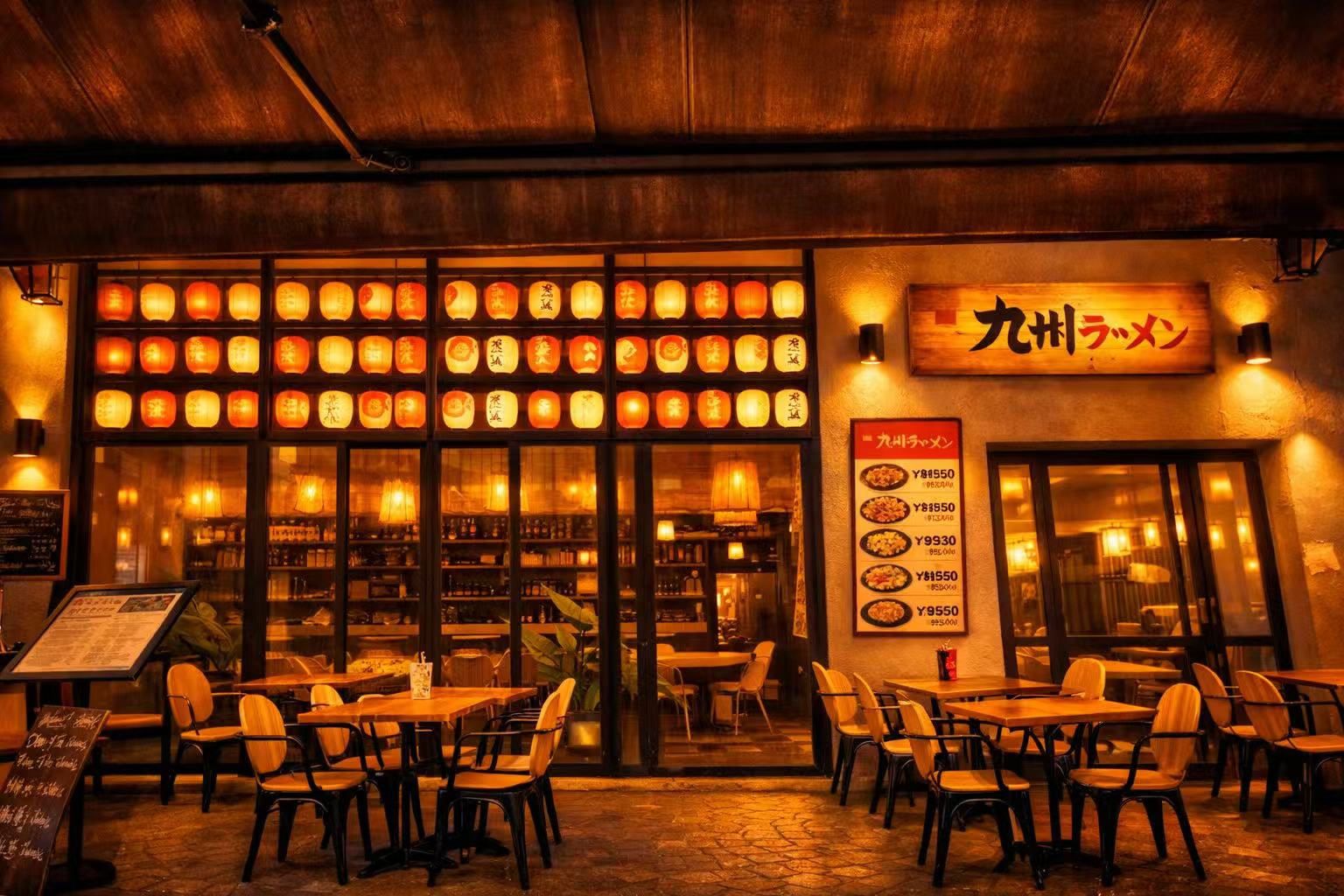 Gros plan du ramen tonkotsu signature avec chashu, œuf mariné et nori